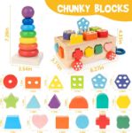 Montessori Wooden Shape Sorter Toys